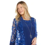 VESTIDO DE FIESTA MADRE DE NOVIOS TALLA M a L – USA MARCA R&M RICHARDS