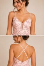 VESTIDO DE FIESTA JUVENIL TALLA XXS/XS – MACYS MARCA  BCX   – USA - Imagen 2