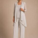 VESTIDO DE FIESTA MADRE DE NOVIOS TALLA S/M – MARCA R&M RICHARDS – USA