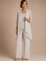 VESTIDO DE FIESTA MADRE DE NOVIOS TALLA S/M – MARCA R&M RICHARDS – USA