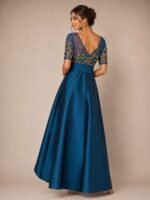 VESTIDO DE FIESTA MADRE DE NOVIOS TALLA 38 – USA ALTA COSTURA ADRIANNA PAPELL - Imagen 3