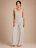 VESTIDO DE FIESTA MADRE DE NOVIOS TALLA S/M – MARCA R&M RICHARDS – USA - Imagen 4