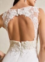 VESTIDO DE NOVIA ELEGANTE TALLA XS - USA - Imagen 5
