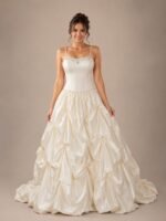 VESTIDO DE NOVIA ELEGANTE TALLA L - USA