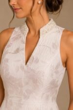 VESTIDO COCTEL MUJER FORMAL TALLA L – USA MARCA ADRIANNA PAPELL - Imagen 2