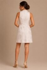 VESTIDO COCTEL MUJER FORMAL TALLA L – USA MARCA ADRIANNA PAPELL - Imagen 4