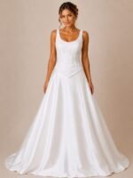 VESTIDO DE NOVIA ELEGANTE TALLA S - USA