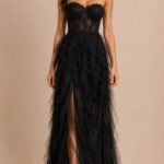 VESTIDO DE FIESTA TALLA XS – MACYS MARCA BETSY & ADAM – USA
