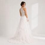 VESTIDO DE NOVIA IVORY ELEGANTE TALLA 38 - USA - Imagen 2