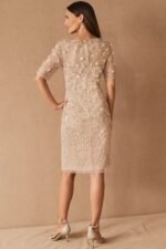 VESTIDO MADRE DE NOVIOS  TALLA S – USA MARCA ADRIANNA PAPELL - Imagen 3