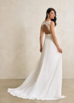 VESTIDO DE NOVIA ELEGANTE TALLA XS - USA - Imagen 3
