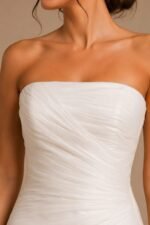 VESTIDO DE NOVIA ELEGANTE TALLA XS- USA - Imagen 5