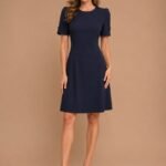 VESTIDO COCTEL MUJER FORMAL TALLA M – USA MARCA DONNA KARAN
