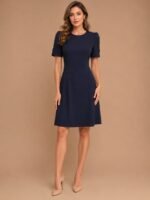 VESTIDO COCTEL MUJER FORMAL TALLA M – USA MARCA DONNA KARAN