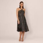 VESTIDO COCTEL MUJER FORMAL TALLA S – USA MARCA ADRIANNA PAPELL
