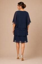 VESTIDO COCTEL MUJER FORMAL TALLA L – USA MARCA SLNY - Imagen 4