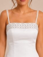 VESTIDO DE NOVIA ELEGANTE TALLA S- USA - Imagen 5