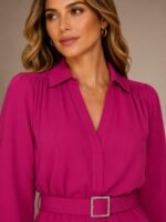 VESTIDO COCTEL MUJER FORMAL TALAS L – USA MARCA CALVIN KLEIN - Imagen 2