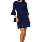 VESTIDO COCTEL MUJER FORMAL TALLA S-M – USA MARCA ADRIANNA PAPELL