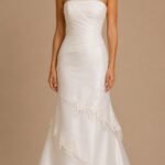 VESTIDO DE NOVIA ELEGANTE TALLA XS- USA