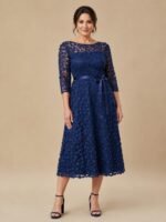 VESTIDO COCTEL MUJER FORMAL TALLA XL – USA MARCA ALEX EVENINGS