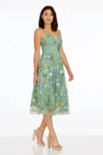 VESTIDO COCTEL MUJER FORMAL TALLA  XS – USA MARCA Dress the Population (PREMIUM) - Imagen 3