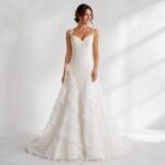 VESTIDO DE NOVIA IVORY ELEGANTE TALLA 38 - USA
