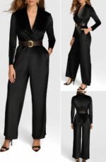 ENTERITO TERCIOPELO MUJER FORMAL TALLA M- L – USA MARCA DONNA KARAN NEW YORK - Imagen 2