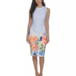 VESTIDO COCTEL MUJER FORMAL TALLA XS-S  -USA CALVIN KLEIN