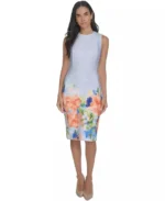 VESTIDO COCTEL MUJER FORMAL TALLA XS-S  -USA CALVIN KLEIN