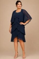 VESTIDO COCTEL MUJER FORMAL TALLA L – USA MARCA SLNY