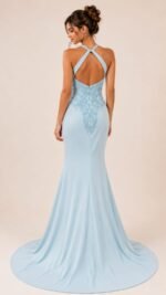 VESTIDO DE FIESTA TALLA S – MARCA AZAZIE - Imagen 2