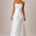 VESTIDO DE NOVIA ELEGANTE TALLA XS - USA