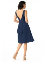 VESTIDO COCTEL MUJER FORMAL TALLA XS– USA MARCA AZAZIE - Imagen 3