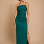 VESTIDO DE FIESTA TALLA L – MACYS MARCA DONNA KARAN NEW YORK – USA