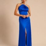 VESTIDO DE FIESTA MADRE DE NOVIOS TALLA S – MARCA JOYA BADGLEY MISCHKA  – USA