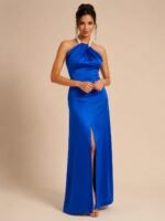 VESTIDO DE FIESTA MADRE DE NOVIOS TALLA S – MARCA JOYA BADGLEY MISCHKA  – USA