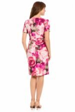 VESTIDO COCTEL SEMIFORMAL MUJER  TALLA M // USA MARCA LONDON TIMES - Imagen 2
