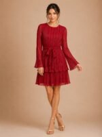 VESTIDO COCTEL MUJER FORMAL TALLA XL – MARCA CITY STUDIOS - USA