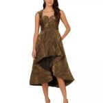 VESTIDO COCTEL MUJER BRILLANTE TALLA S  // USA MARCA ADRIANNA PAPELL