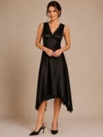 VESTIDO COCTEL MUJER  TALLA M – MARCA ADRIANNA PAPELL– USA