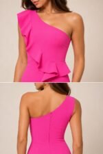 VESTIDO COCTEL MUJER FORMAL TALLA XS  – USA MARCA XSCAPE - Imagen 3