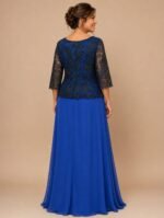 VESTIDO DE FIESTA MADRE DE NOVIOS TALLA 48 – MARCA AZAZIE - USA - Imagen 2