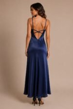 VESTIDO DE FIESTA MUJER TALLA M – MARCA B. DARLIN – USA - Imagen 2