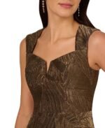 VESTIDO COCTEL MUJER BRILLANTE TALLA S  // USA MARCA ADRIANNA PAPELL - Imagen 2
