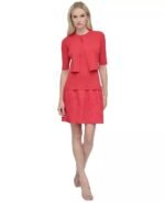 VESTIDO COCTEL MUJER FORMAL TALLA S - M // USA MARCA DONNA KARAN NEW YORK