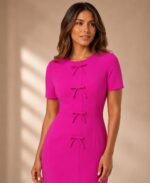 VESTIDO COCTEL MUJER FORMAL TALLA S a M // USA MARCA JESSICA HOWARD - Imagen 3