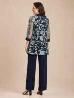 VESTIDO DE FIESTA MADRE DE NOVIOS 2 PIEZAS TALLA M – MARCA R&M RICHARDS – USA - Imagen 2