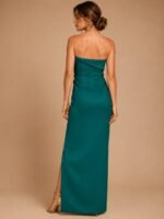 VESTIDO DE FIESTA TALLA L – MACYS MARCA DONNA KARAN NEW YORK – USA - Imagen 2