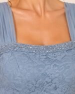 VESTIDO DE FIESTA MADRE DE NOVIOS 2 PIEZAS TALLA 38 – USA - Imagen 3